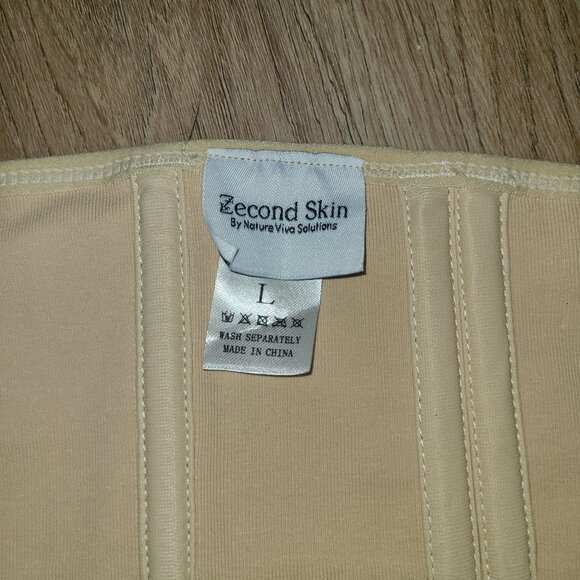 NEW Zecond Skin Corset SZ L Columbian Girdles Corset Bustier Top Nature Viva - Picture 4 of 7